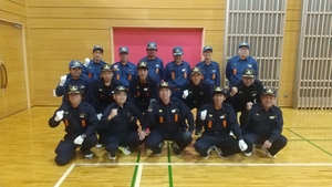 防災の要　田村市滝根地区隊のみなさん