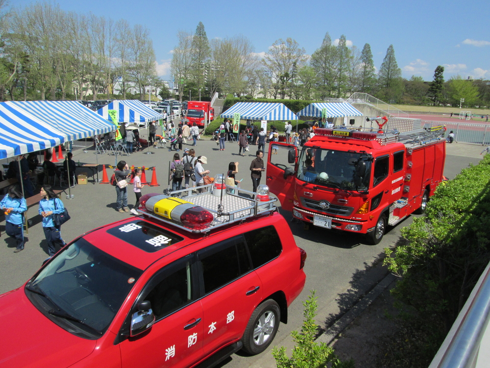 郡山地方広域消防組合郡山市こどもまつり「わくわく消防パーク」を実施しました。