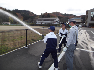 分遣所員による事前指導