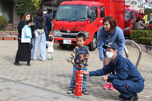 水消火器体験