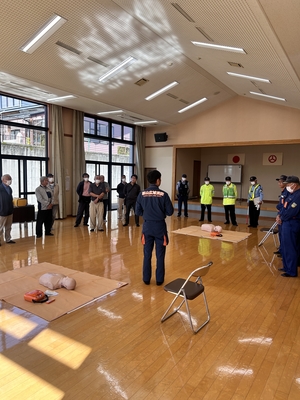 応急救護訓練
